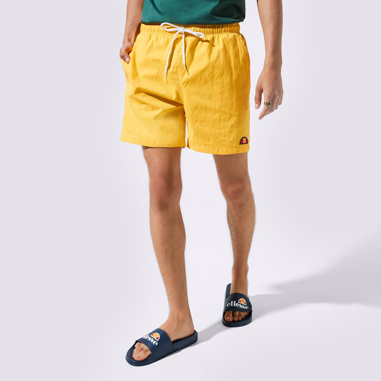Muške kratke hlače ELLESSE KRATKE HLAČE HUGU SHE09977YELLOW žuta