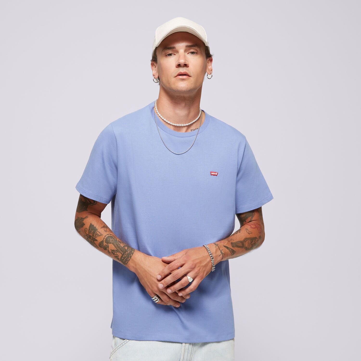 Muške majice LEVI'S T-SHIRT SS ORIGINAL HM TEE 56605-0228 plava