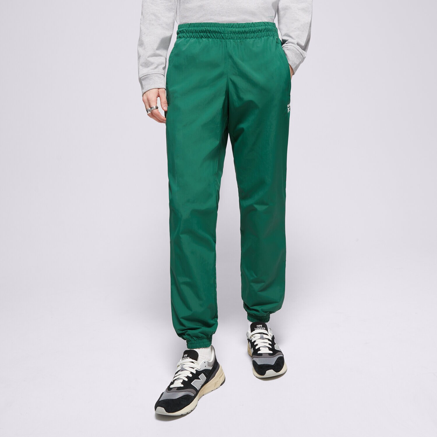 Muške hlače REEBOK HLAČE CL F FR TRACKPANT 100075947 zelena