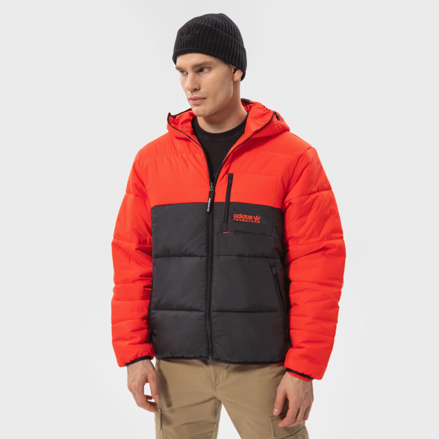 Muške zimske jakne ADIDAS JAKNA PUFFER JKT H13572 crvena