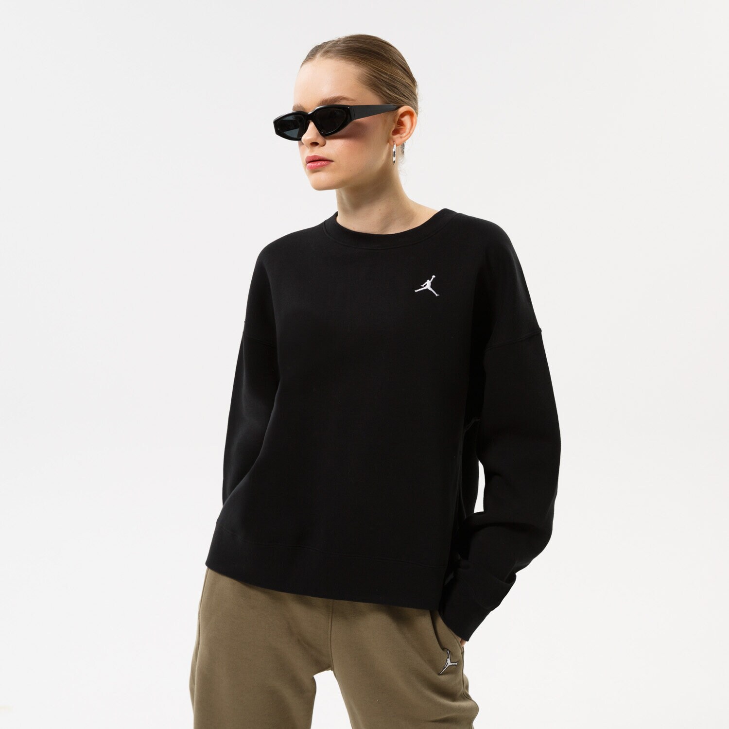 Ženske dukserice JORDAN ESSENTIAL CREW SWEATSHIRT  DQ4462-010 crna
