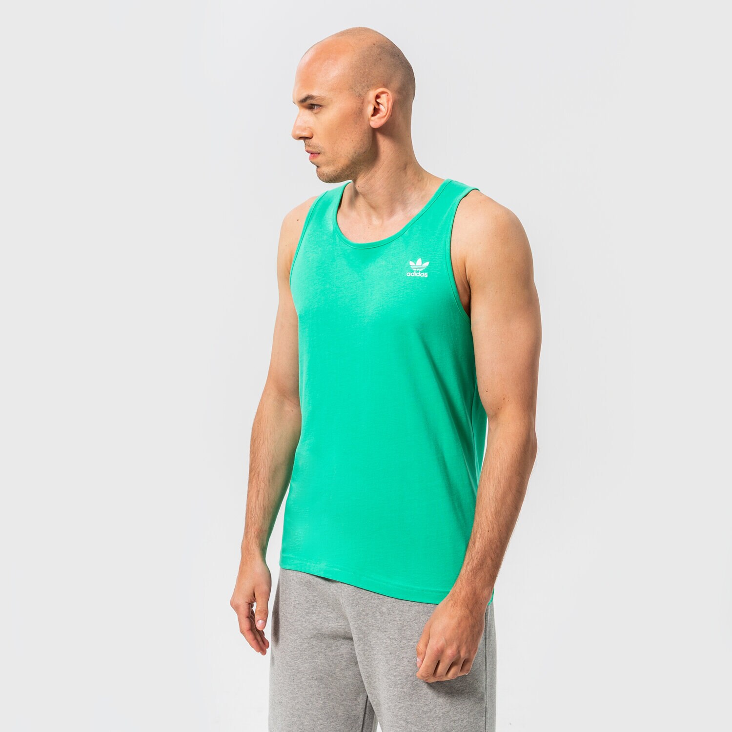 Muške majice ADIDAS TANK HE9431 zelena