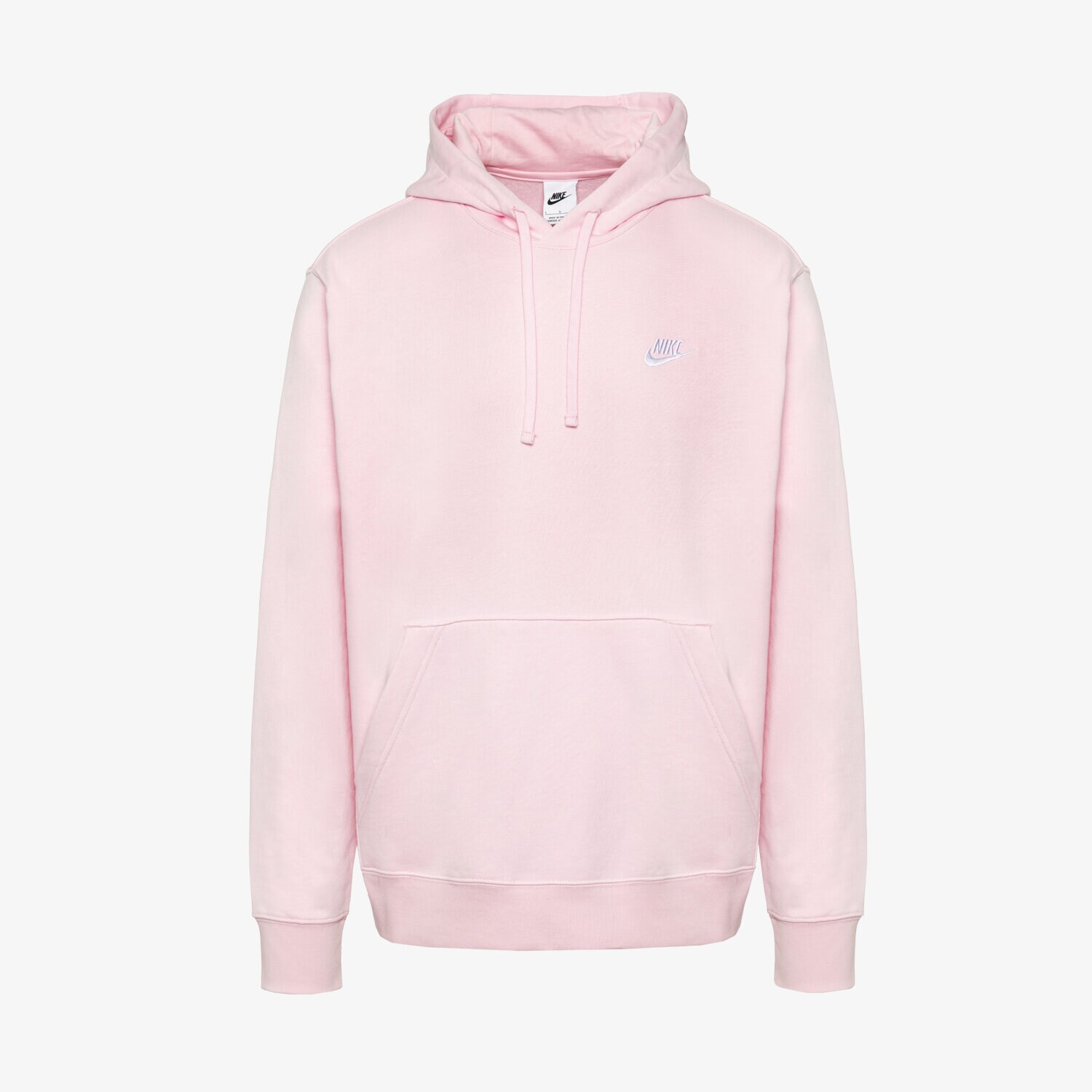 Muške dukserice NIKE VESTA S KAPULJAČOM SPORTSWEAR CLUB CZ7857663 ružičasta