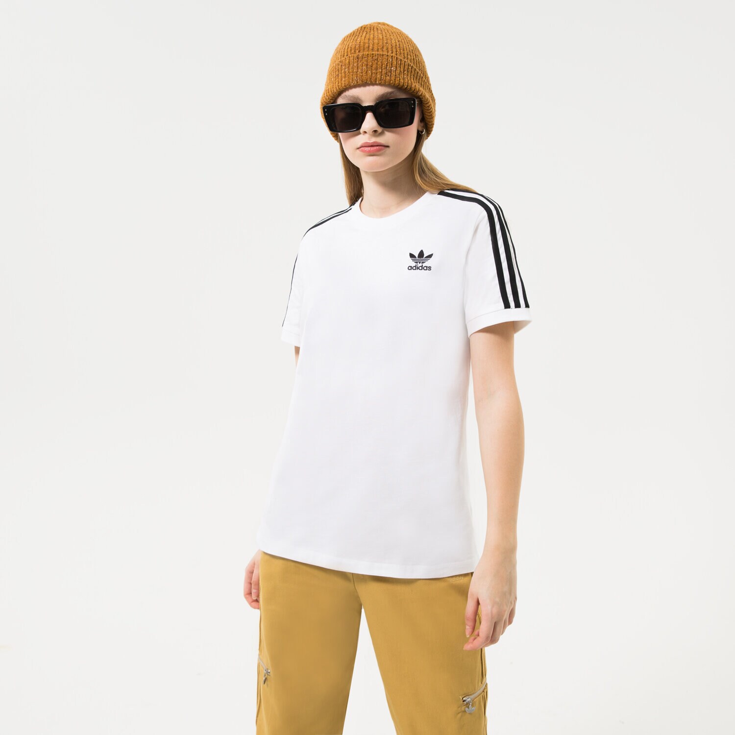 Ženske majice ADIDAS 3 STRIPES CALIFORNIA T-SHIRT GN2913 bijela