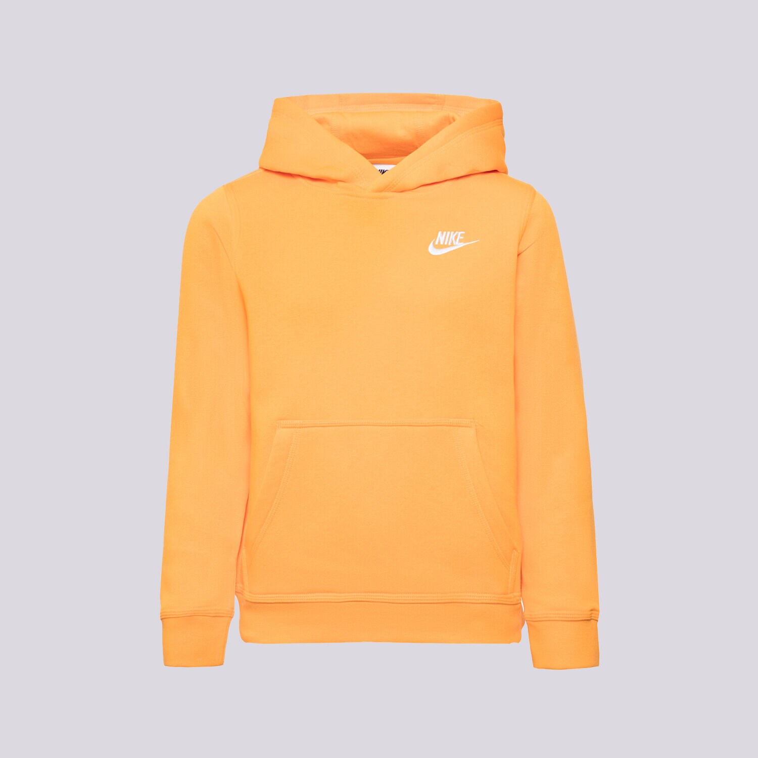 Dječje dukserice NIKE VESTA NIKE SPORTSWEAR CLUB BV3757-836 narančasta