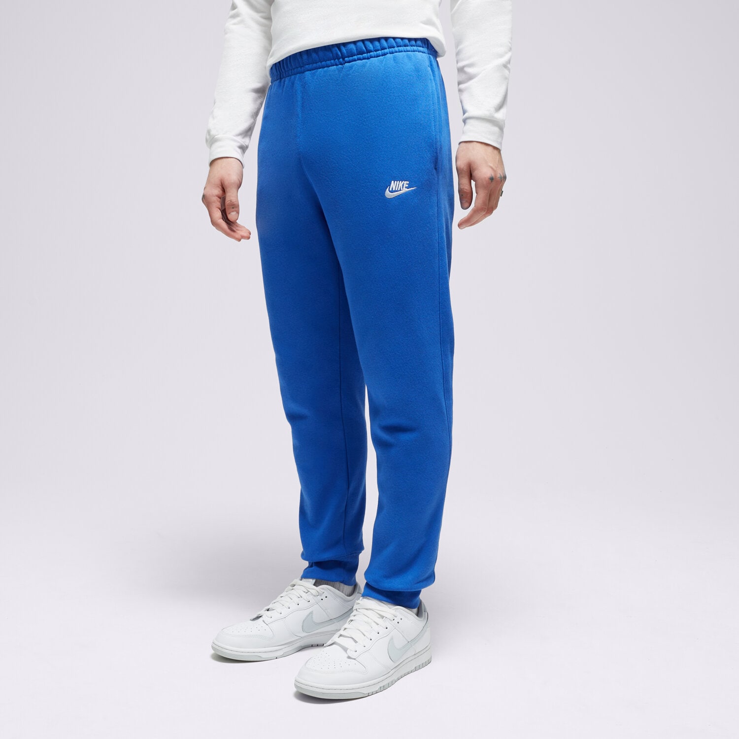 Muške hlače NIKE HLAČE SPORTSWEAR CLUB FLEECE BV2671-480 plava
