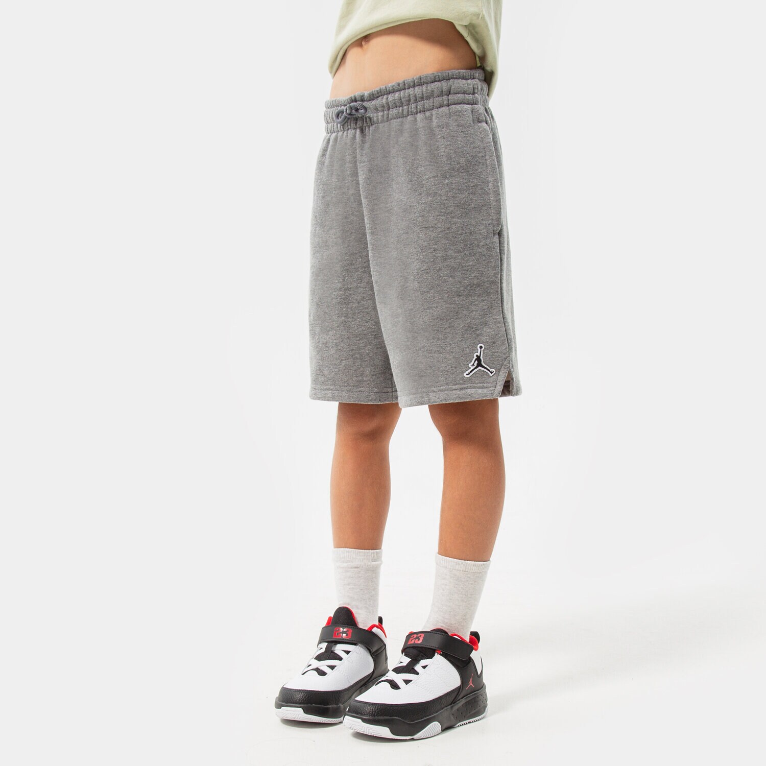 Dječje kratke hlače i haljine JORDAN KRATKE HLAČE ESSENTIALS SHORT BOY 95A872-GEH siva