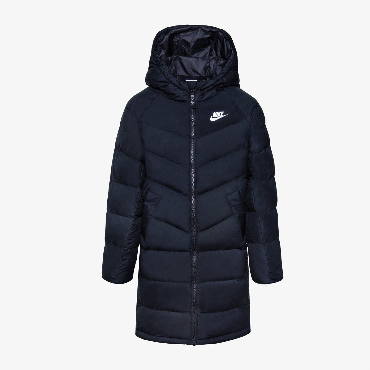 Dječje zimske jakne NIKE JAKNA PADDED PARKA GIRL DX1268-010 crna