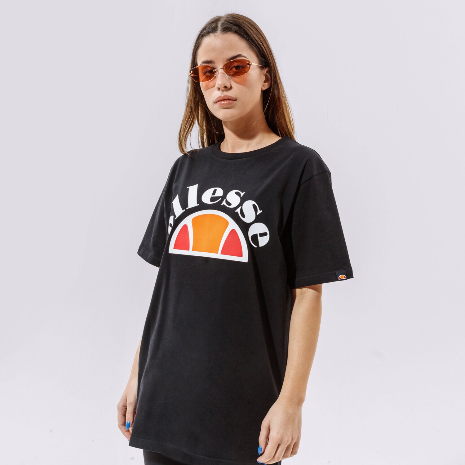 Ženske majice ELLESSE T-SHIRT CINETTA BLK BLK SMG13518011 crna