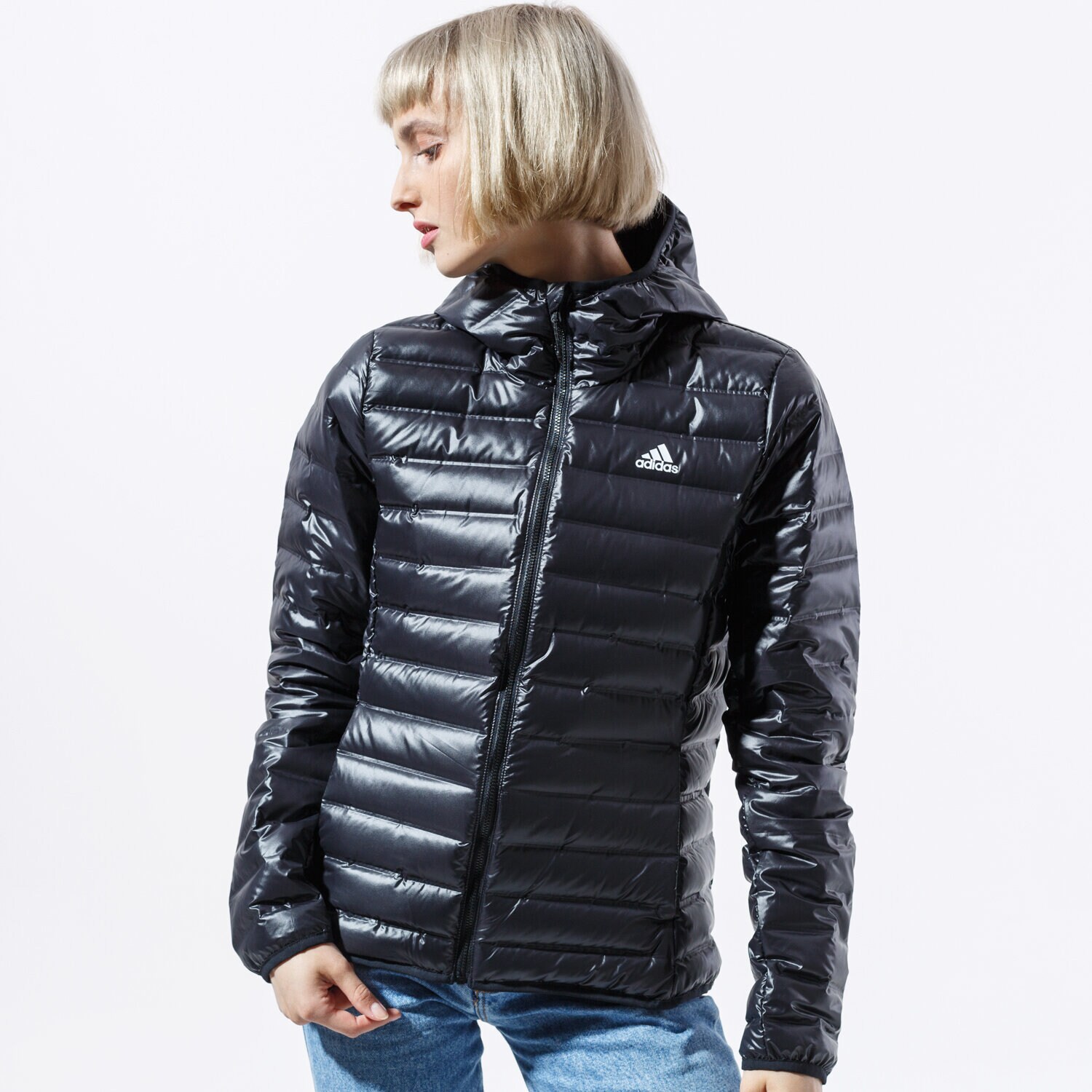 Ženske zimske jakne ADIDAS JAKNA W VARILITE HO J BQ1968 crna