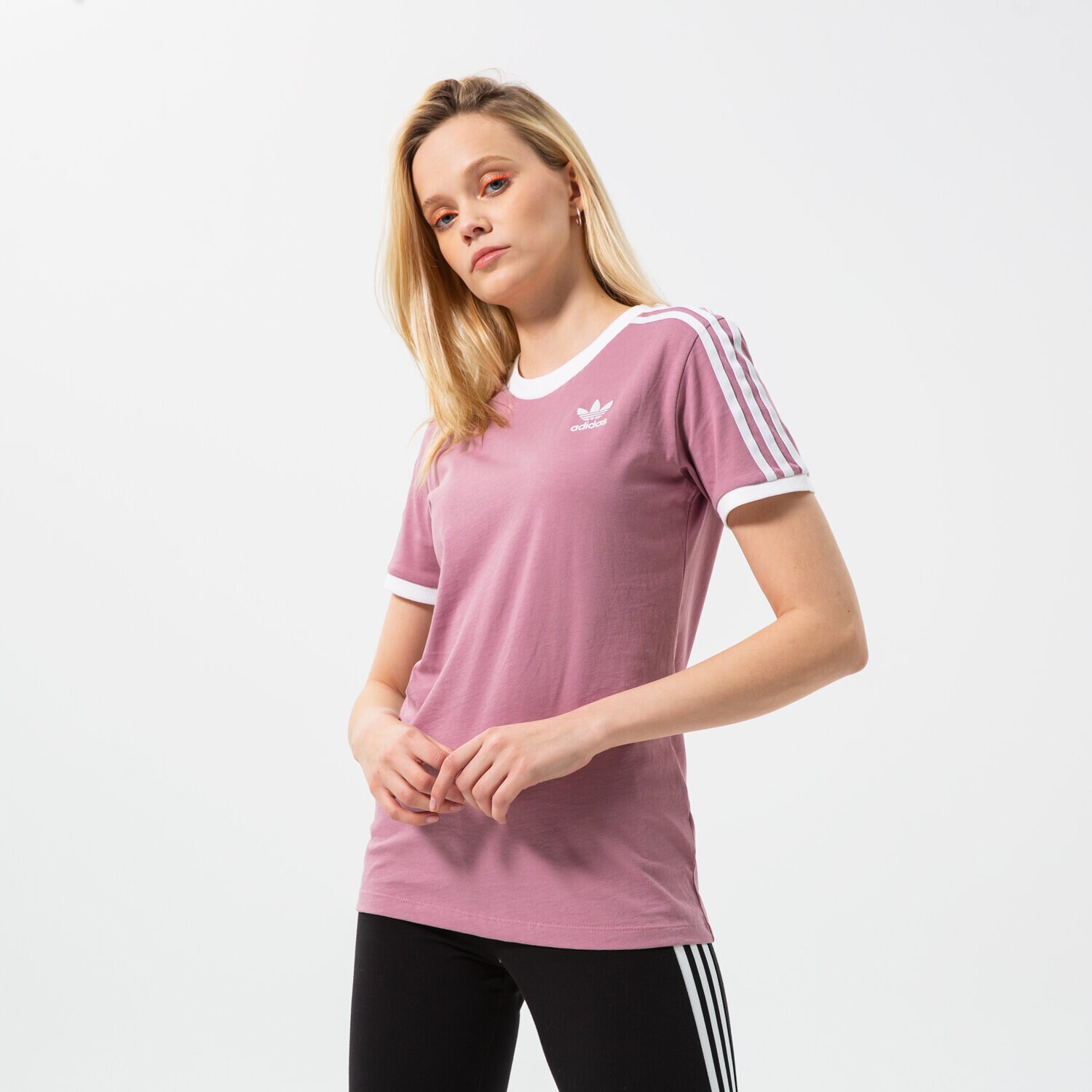 Ženske majice ADIDAS T-SHIRT 3 STRIPES TEE HB9485 ružičasta