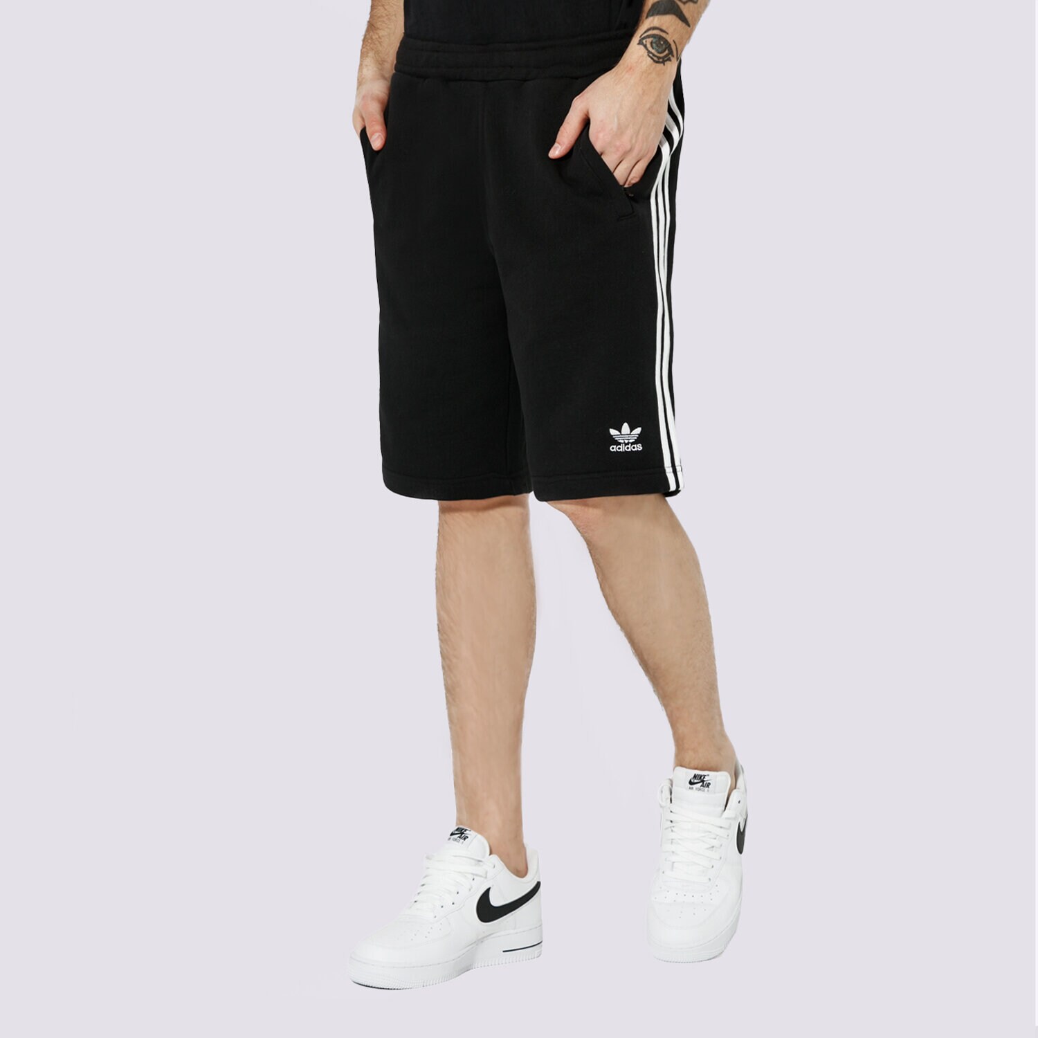 Muške kratke hlače ADIDAS KRATKE HLAČE 3-STRIPE SHORT ADICOLOR DH5798 crna