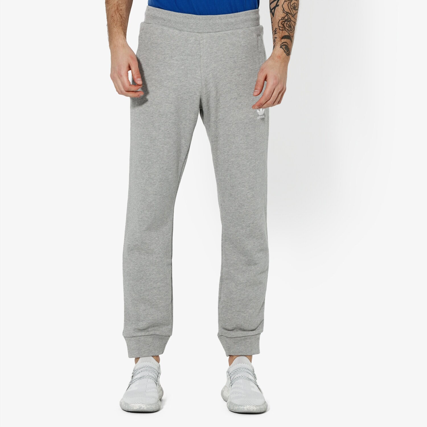 Muške hlače ADIDAS HLAČE TREFOIL PANT ADICOLOR DV1540 siva