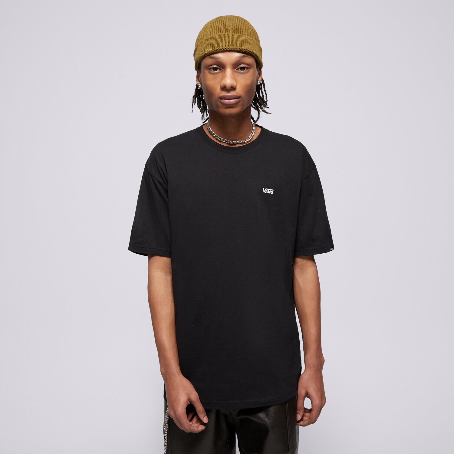 Muške majice VANS T-SHIRT MN LEFT CHEST LOGO TEE BLACK VN0A3CZEY281 crna