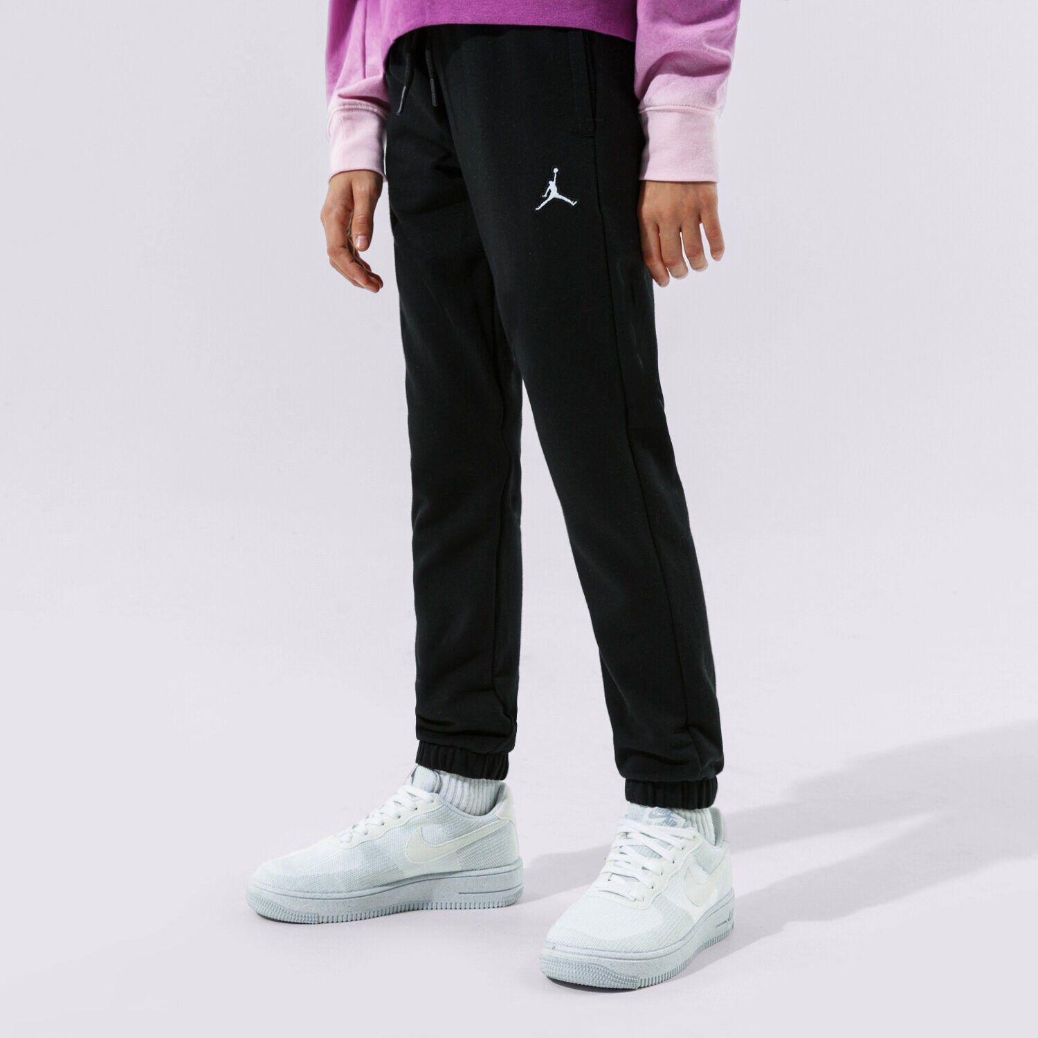 Dječje hlače JORDAN HLAČE ESSENTIALS PANT GIRL 45A860-023 crna