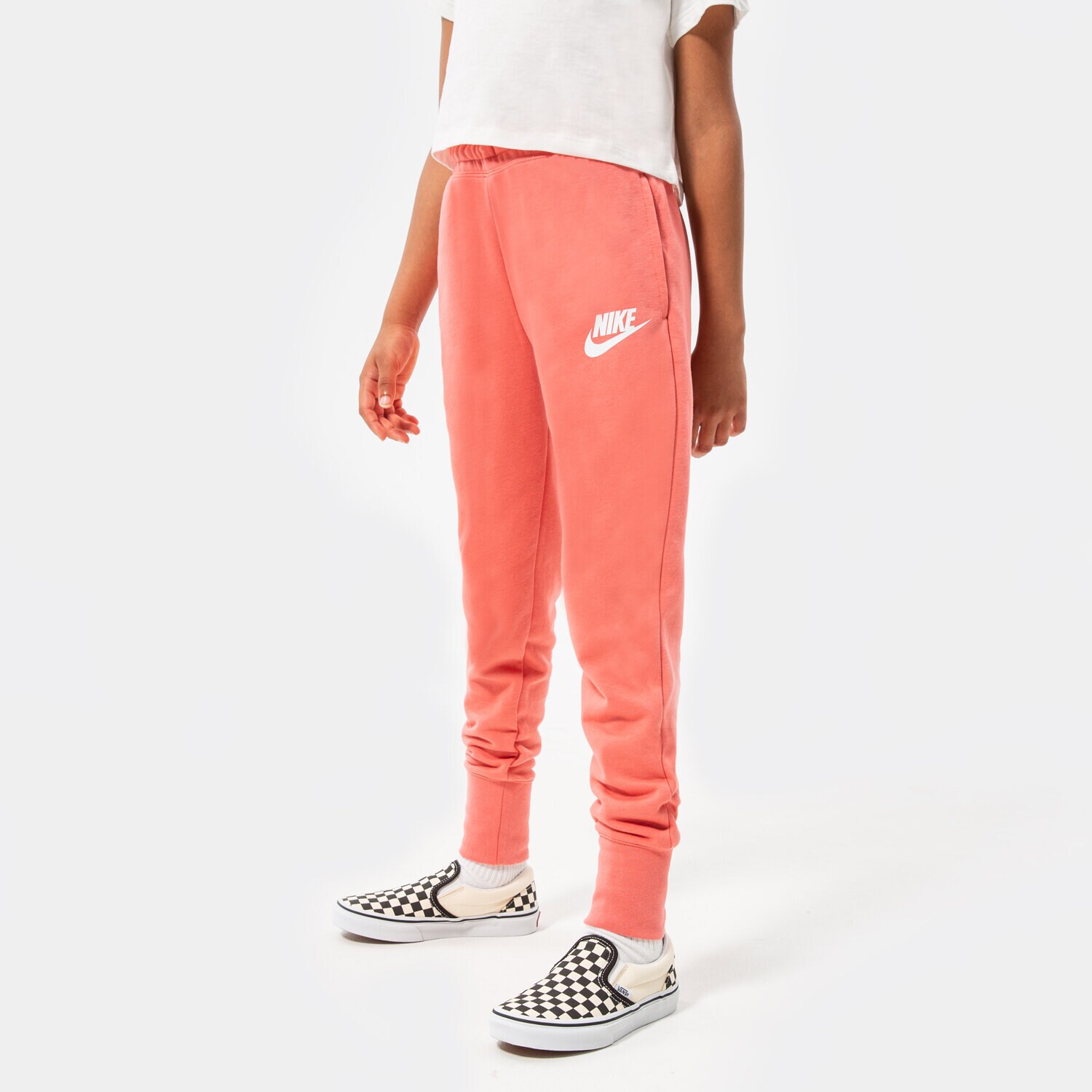 Dječje hlače NIKE HLAČE NIKE SPORTSWEAR CLUB GIRL DC7211-603 ružičasta