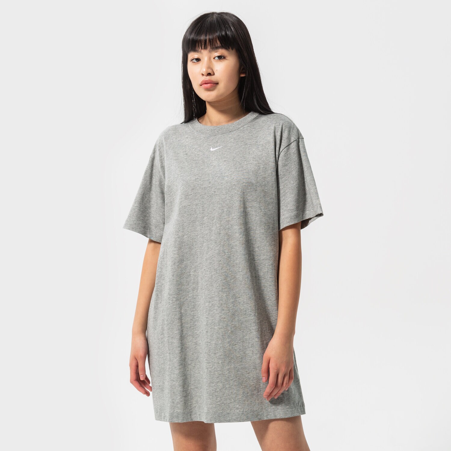 Ženske haljine i suknje NIKE HALJINA SPORTSWEAR ESSENTIAL CJ2242-063 siva