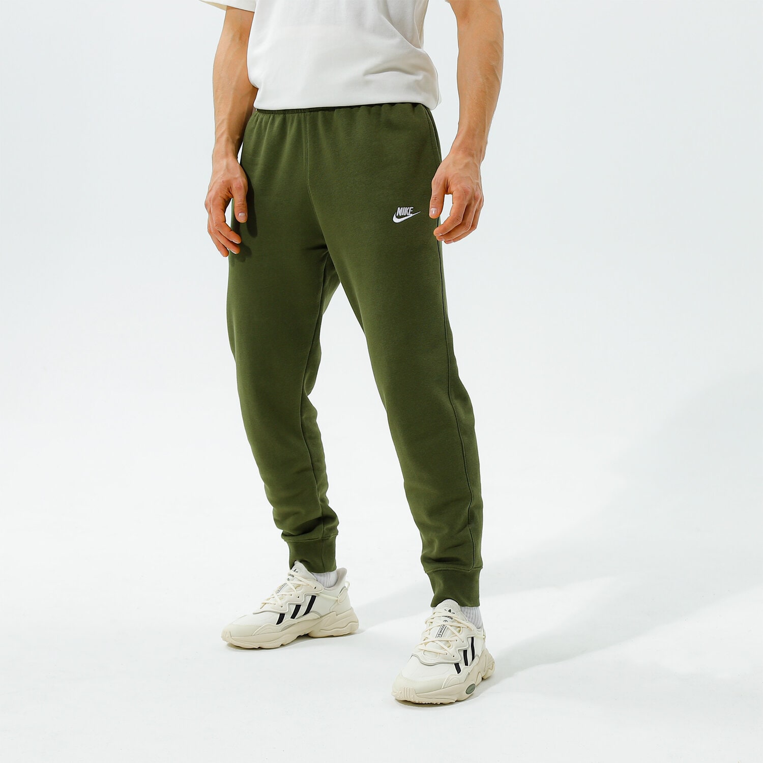 Muške hlače NIKE HLAČE SPORTSWEAR CLUB FLEECE BV2671-327 kaki