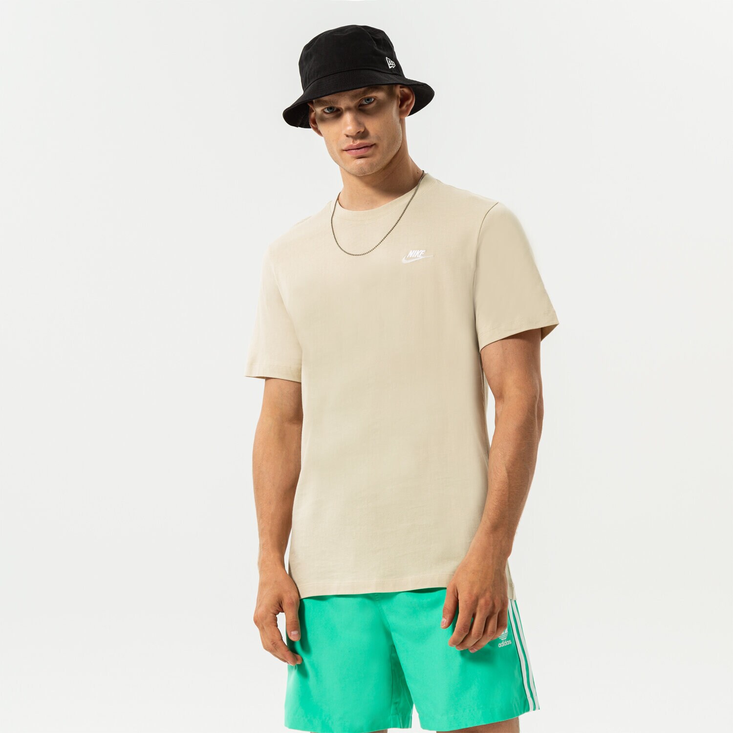 Muške majice NIKE T-SHIRT SPORTSWEAR CLUB AR4997-206 bež