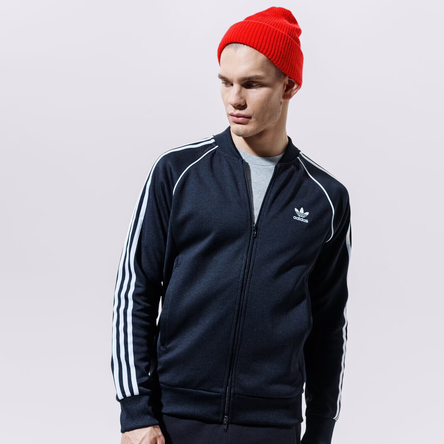 Muške dukserice ADIDAS SS TRACK TOP  GF0198 crna