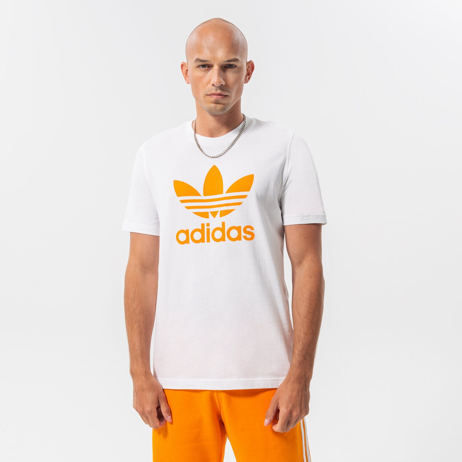 Muške majice ADIDAS T-SHIRT TREFOIL HE9510 bijela