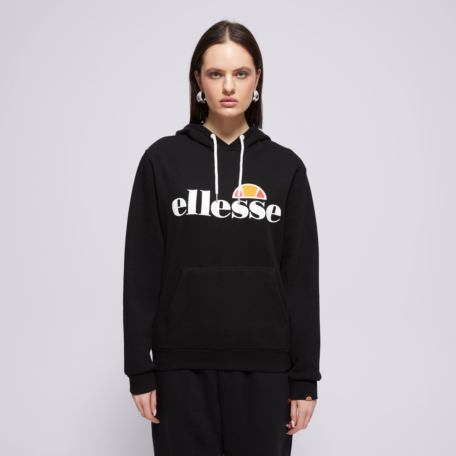 Ženske dukserice ELLESSE VESTA S KAPULJAČOM TORICES BLK SGS03244011 crna