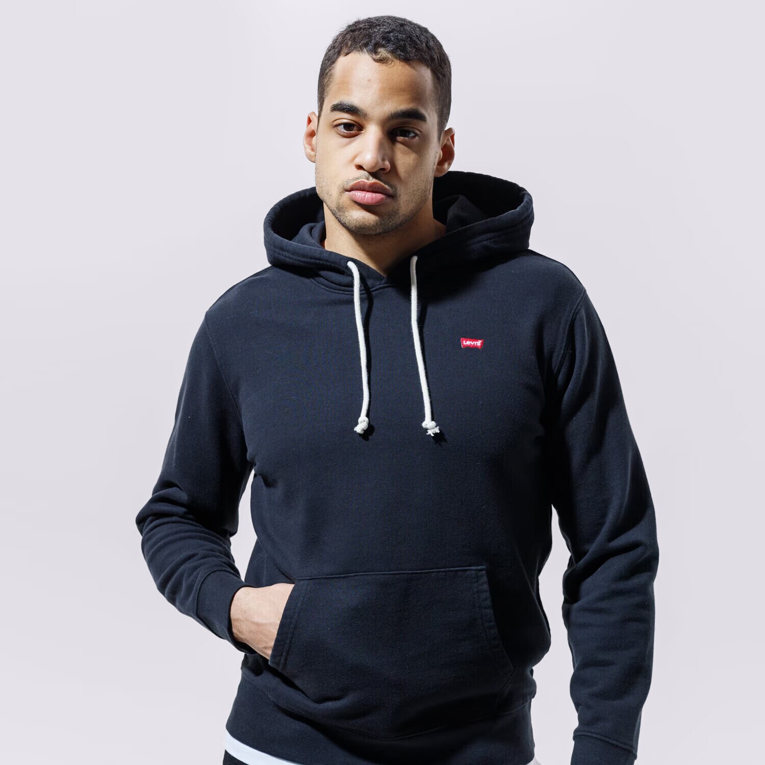 Muške dukserice LEVI'S VESTA S KAPULJAČOM NEW ORIGINAL HOODIE 34581-0001 crna