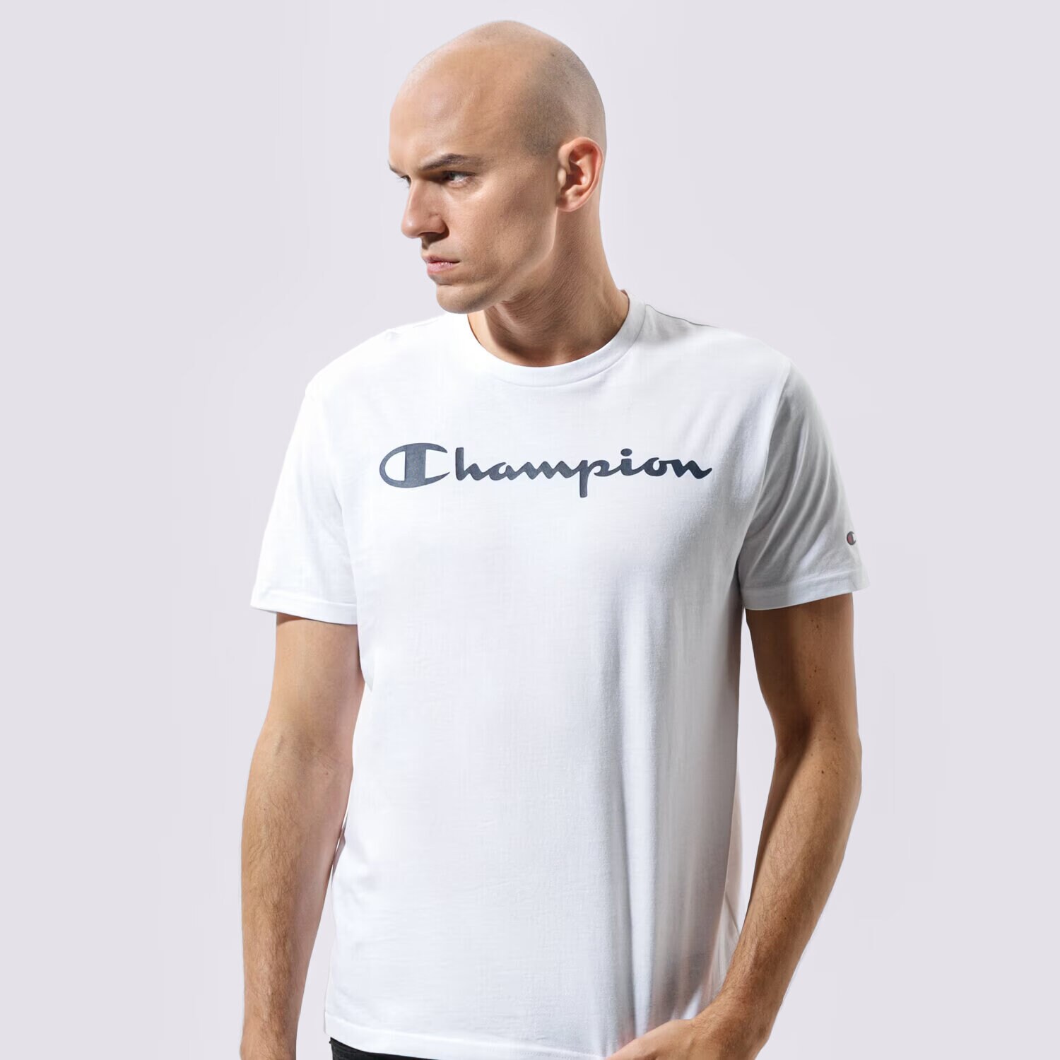 Muške majice CHAMPION T-SHIRT CREWNECK T-SHIRT 216957WW001 bijela