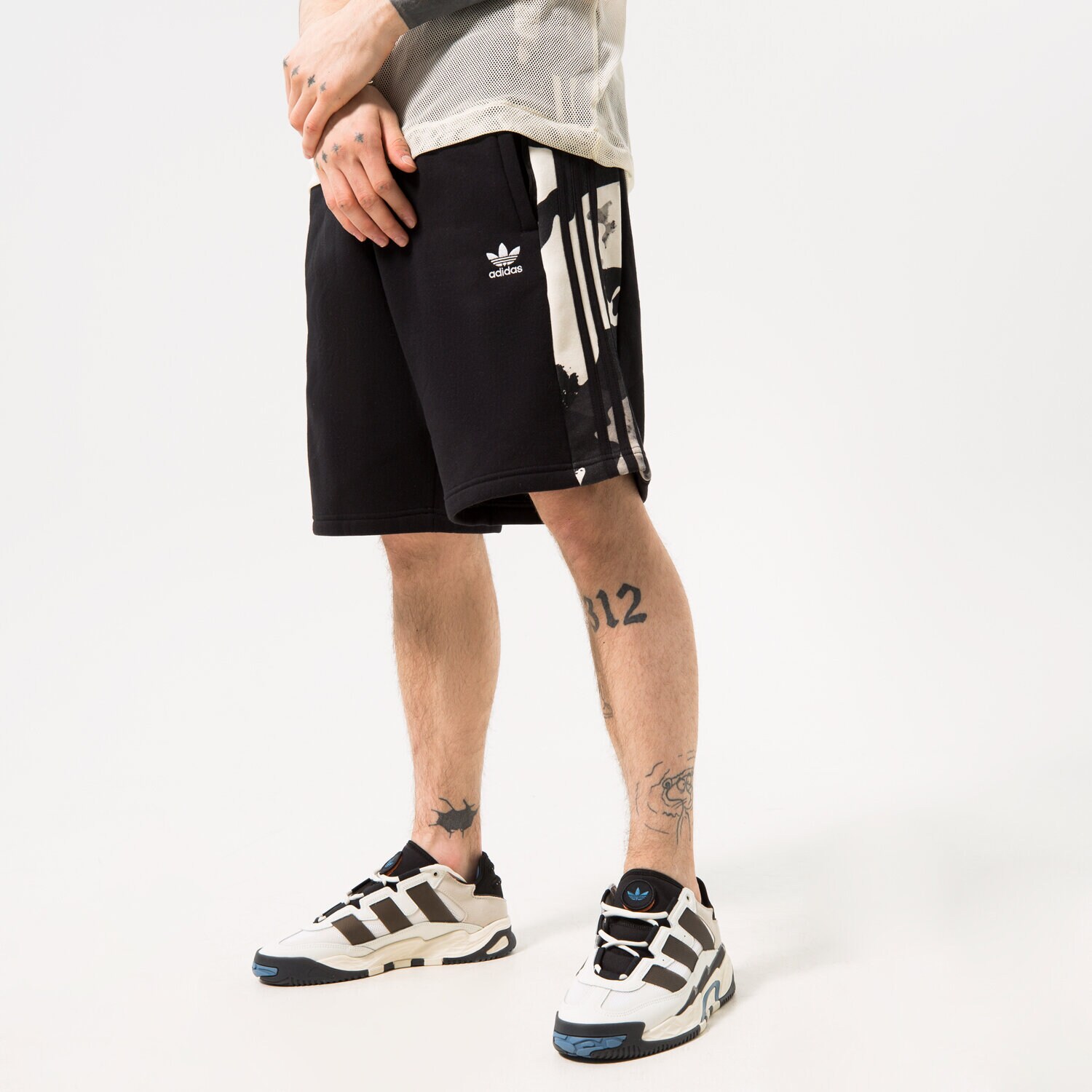 Muške kratke hlače ADIDAS KRATKE HLAČE CAMO HK2812 crna