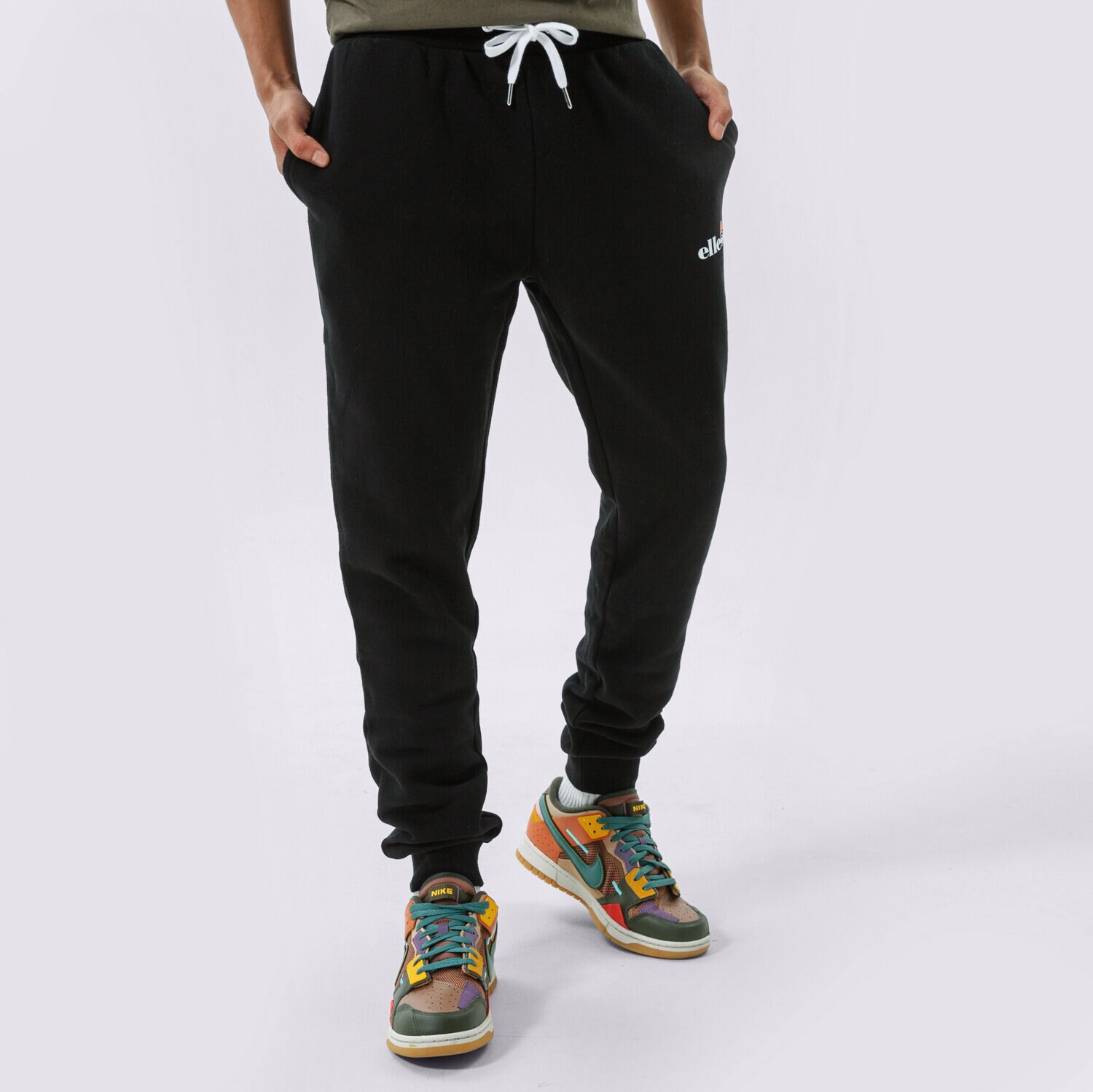 Muške hlače ELLESSE HLAČE GRANITE JOG PANT BLK SHK12643011 crna