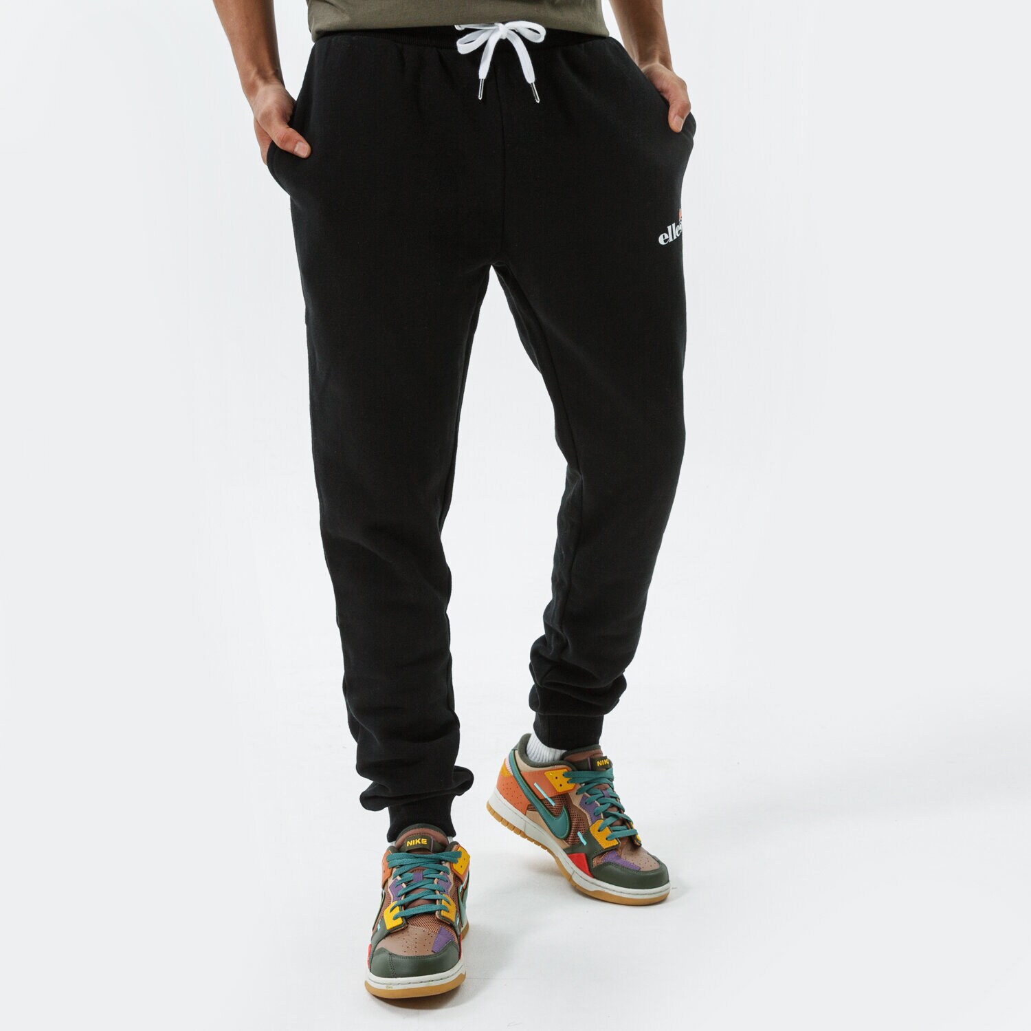 Muške hlače ELLESSE HLAČE GRANITE JOG PANT BLK SHK12643011 crna