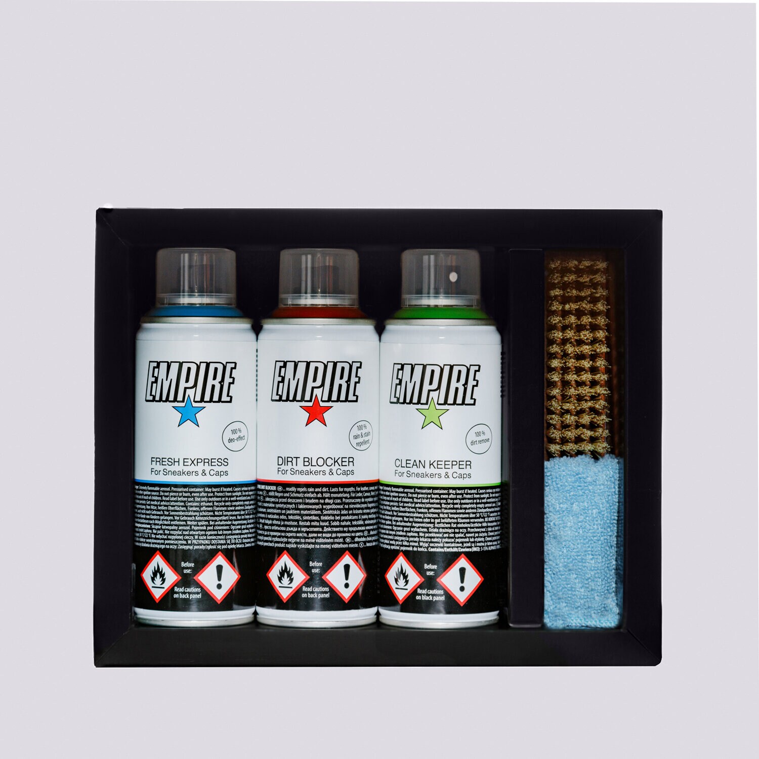 Ženske njega obuće EMPIRE SET ZA ČIŠĆENJE TOOLBOX 31000261 šarena