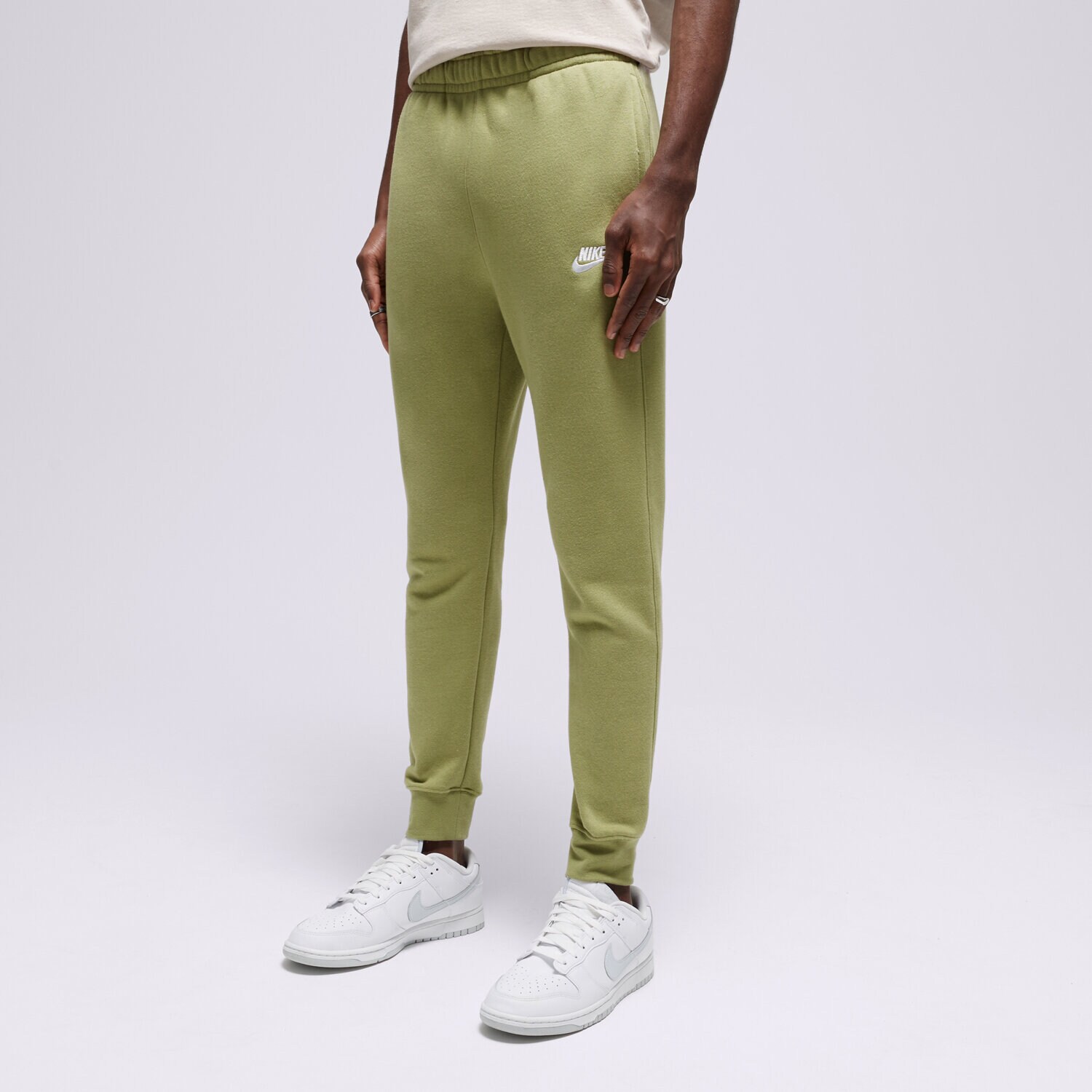 Muške hlače NIKE HLAČE SPORTSWEAR CLUB FLEECE BV2671-334 kaki