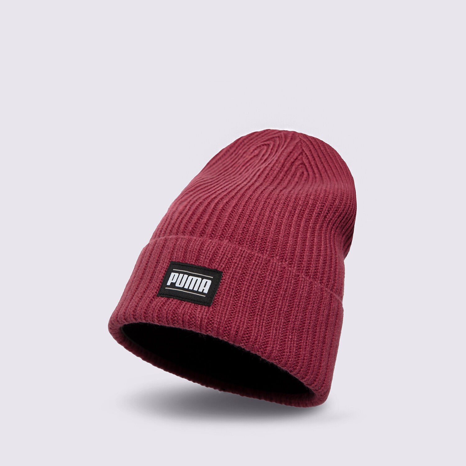 Ženske zimske kape PUMA KAPA RIBBED CLASSIC CUFF 024038 05 crvena
