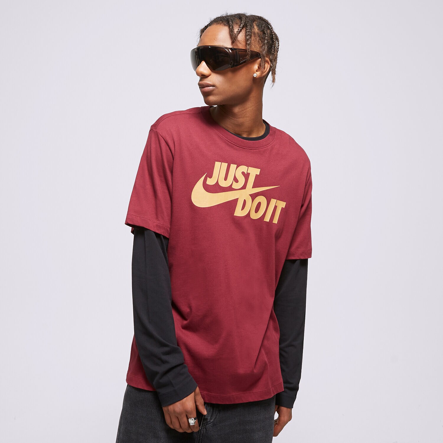 Muške majice NIKE T SHIRT SPORTSWEAR JDI AR5006-638 bordo