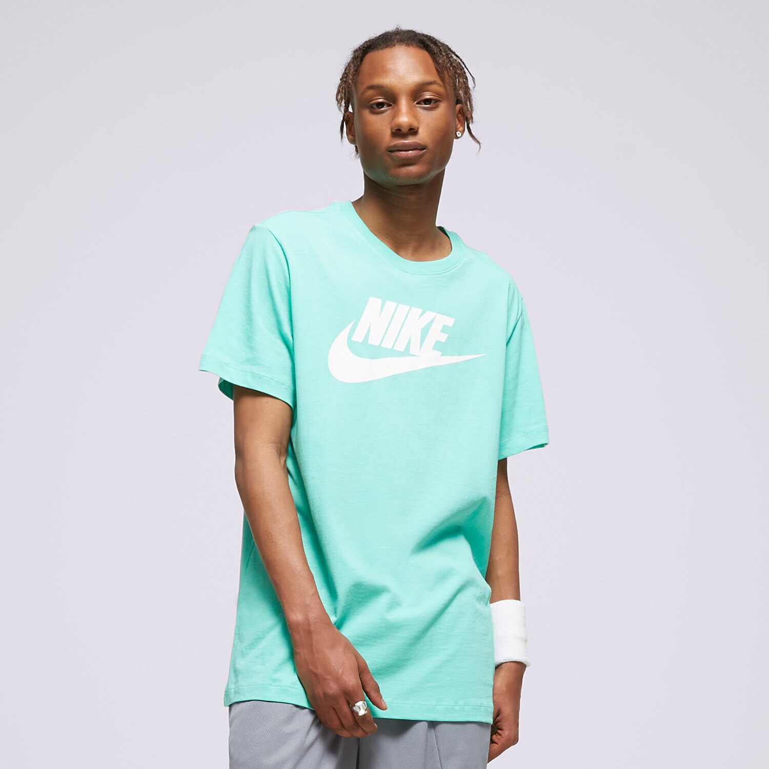 Muške majice NIKE T SHIRT SPORTSWEAR AR5004-369 tirkizna