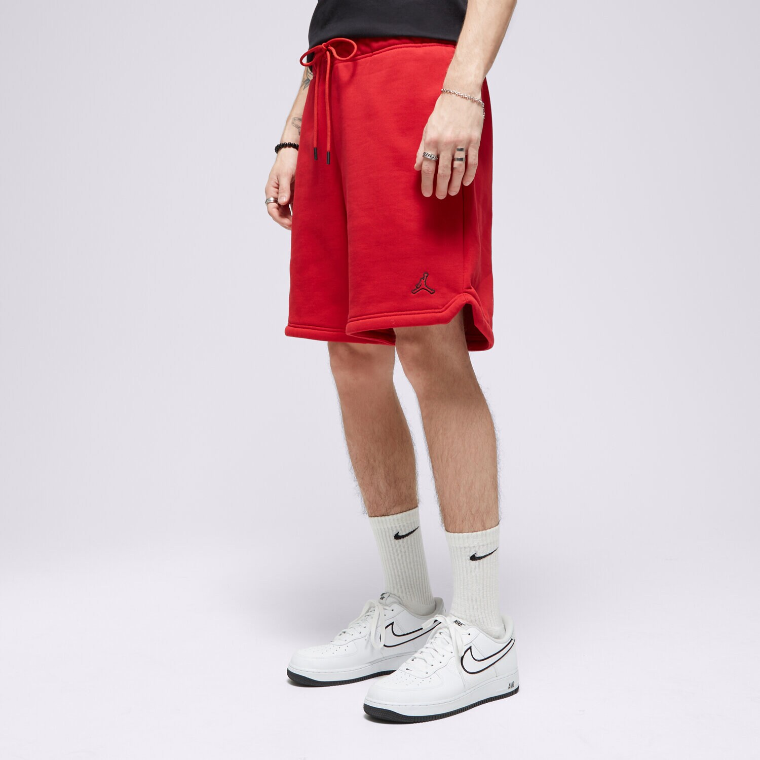 Muške kratke hlače JORDAN KRATKE HLAČE ESSENTIAL FLEECE SHORTS DA9826-687 crvena