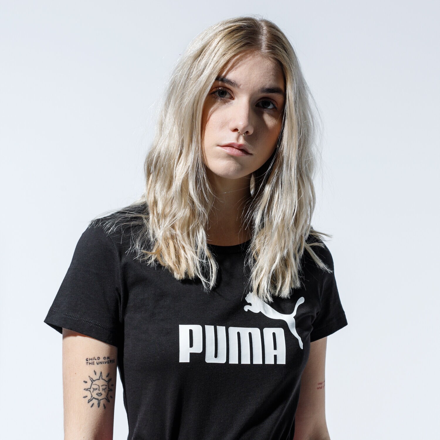 Ženske majice PUMA T-SHIRT CORE T-SHIRT 85178701 crna