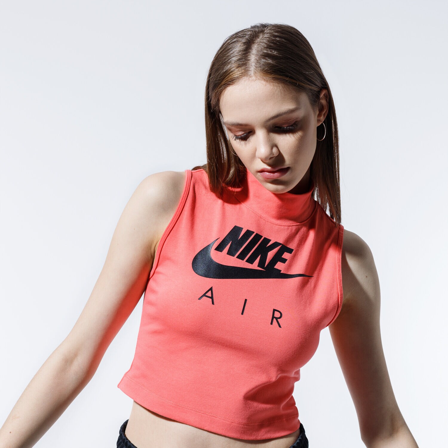 Ženske majice NIKE TOP AIR CJ3782-814 koraljna