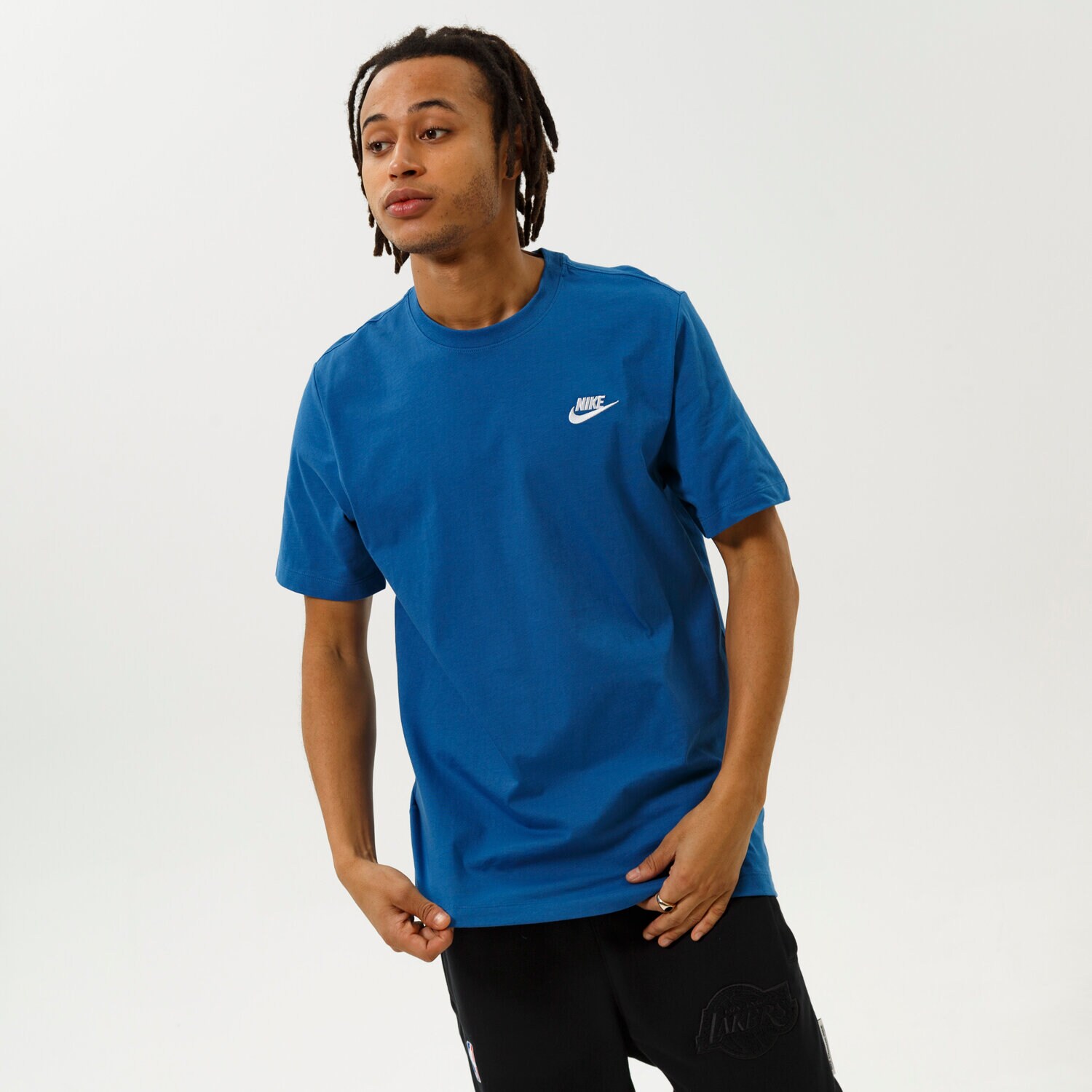 Muške majice NIKE T-SHIRT SPORTSWEAR CLUB AR4997-407 plava