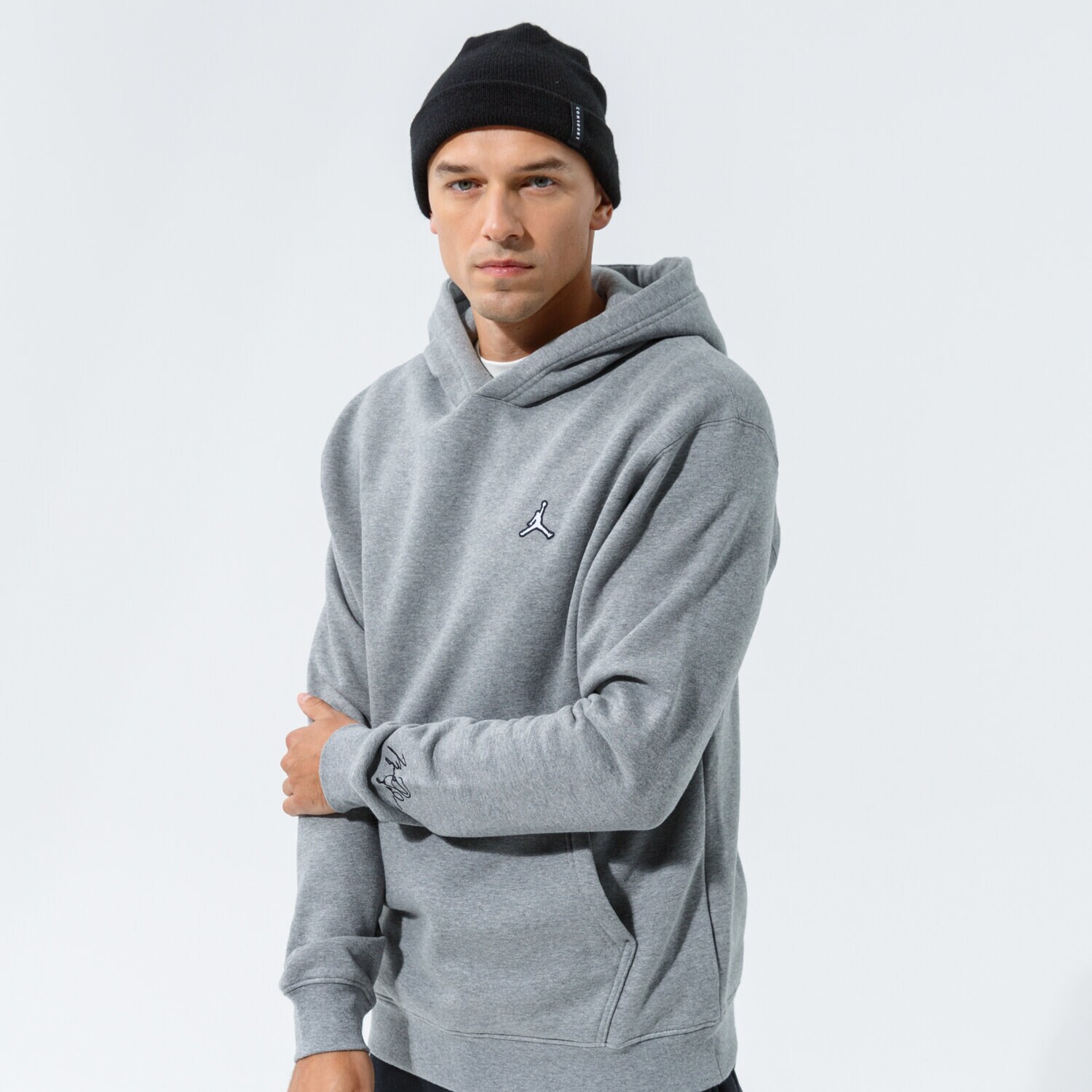 Muške dukserice JORDAN ESSENTIAL OVERHEAD HOODIE  DA9818-091 siva