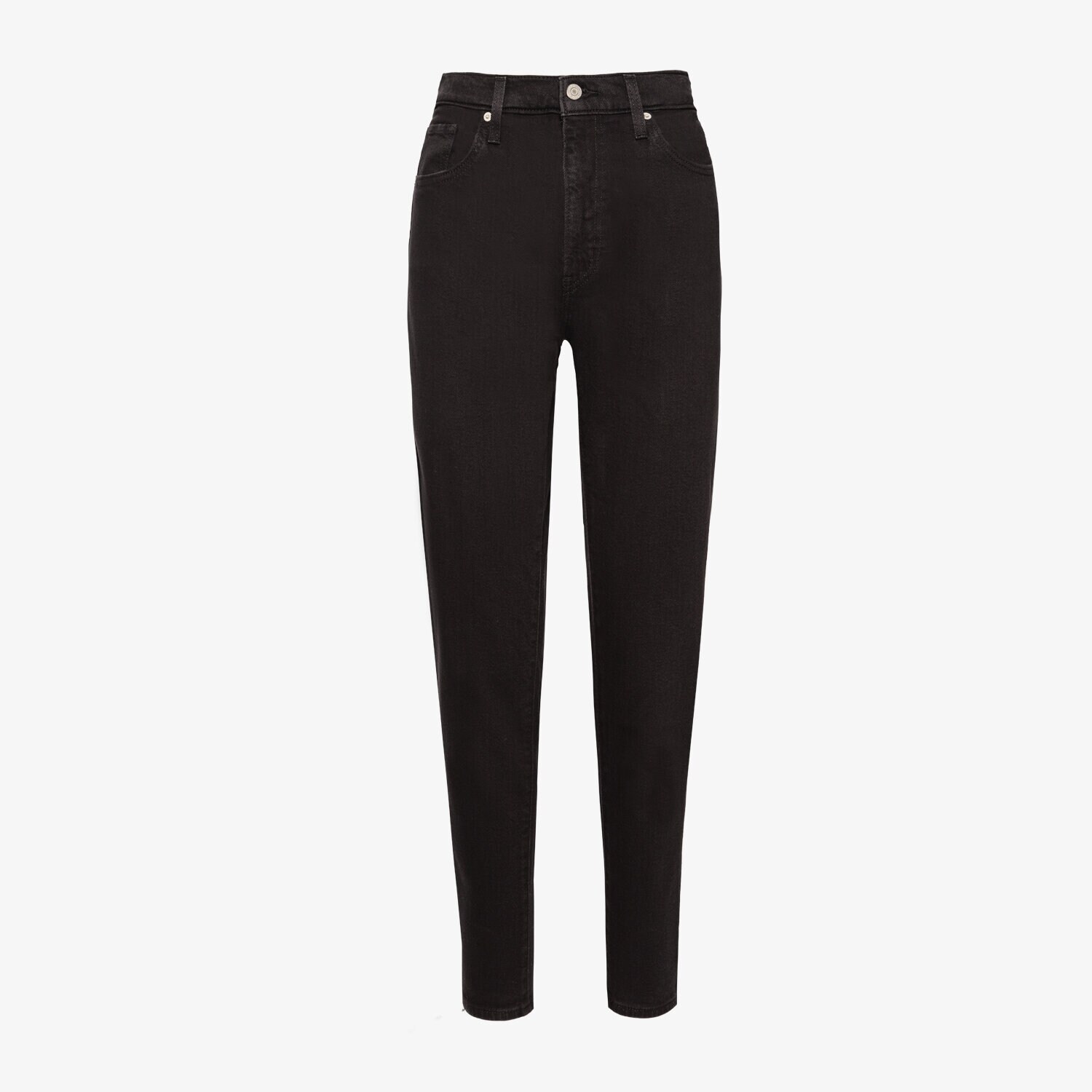 Ženske hlače LEVI'S HLAČE HIGH WAISTED MOM JEAN 26986-0006 crna