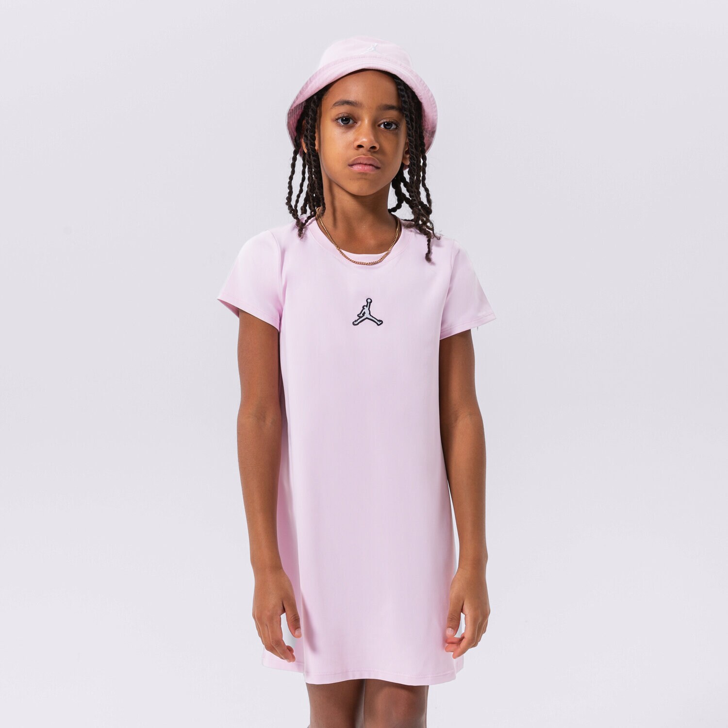Dječje kratke hlače i haljine JORDAN HALJINA ESSENTIALS TRENIRKAS GIRL 45B809-A9Y ružičasta
