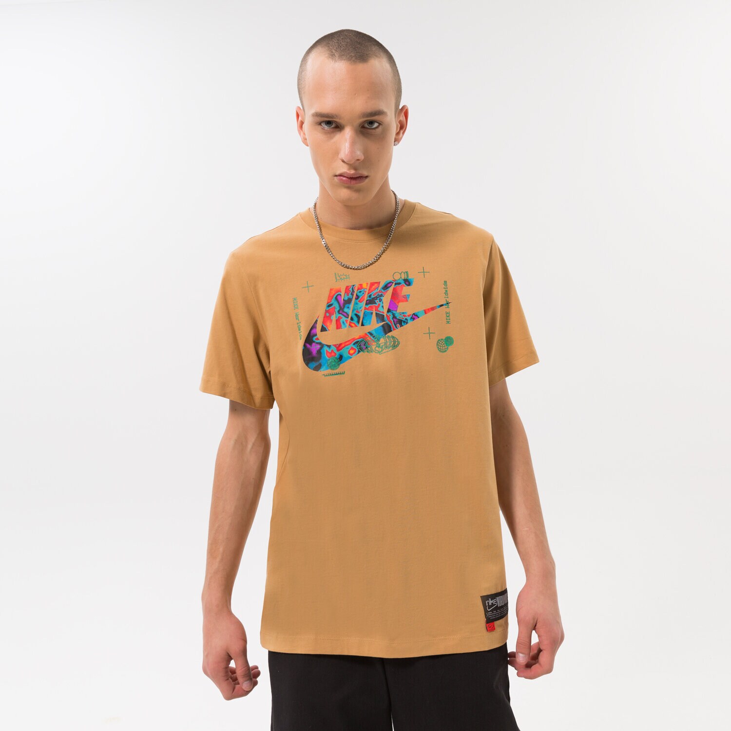 Muške majice NIKE T-SHIRT M NSW TEE SO PACK 2 HBR DX1057-722 žuta