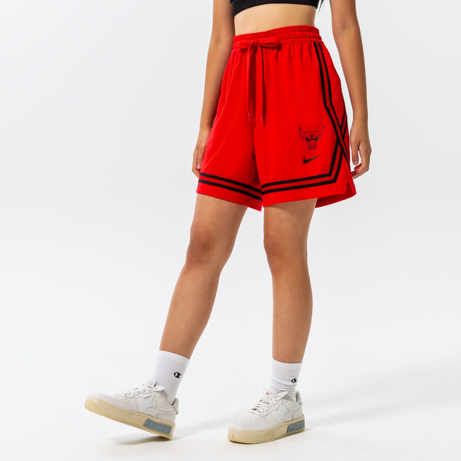 Ženske kratke hlače NIKE KRATKE HLAČE CHI W NK DF SHORT XVR CTS NBA DN9521-657 bordo