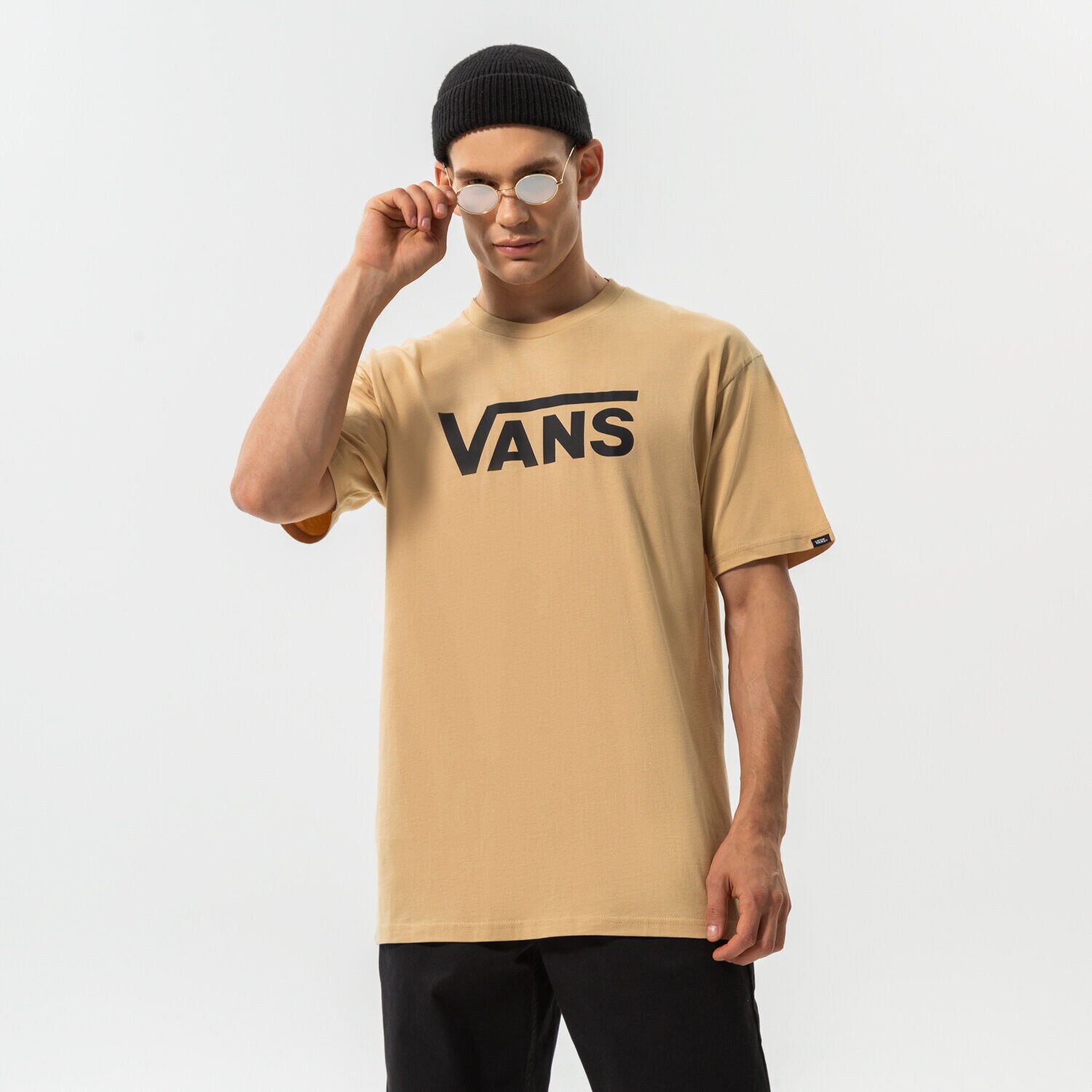 Muške majice VANS T-SHIRT VANS CLASSIC VN000GGGY971 bež