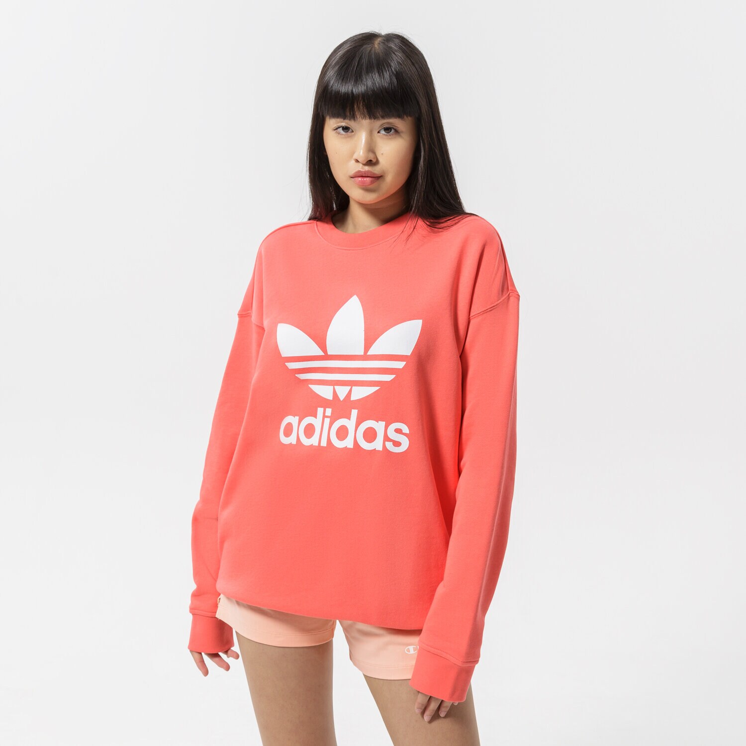 Ženske dukserice ADIDAS VESTA TRF CREW SWEAT HE9537 narančasta
