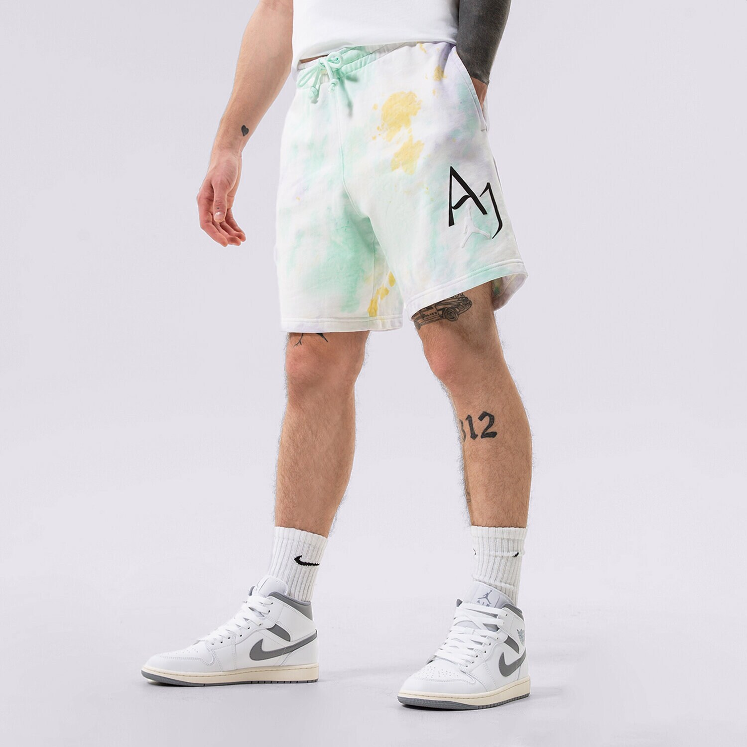Muške kratke hlače JORDAN  KRATKE HLAČE Jumpman Sport DNA Fleece DM1871-530 šarena