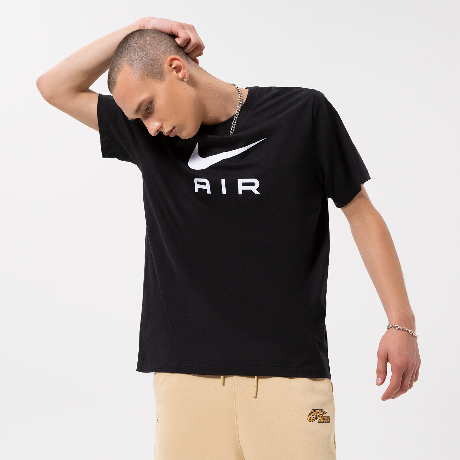 Muške majice NIKE T-SHIRT M NSW AIR DR7803-010 crna