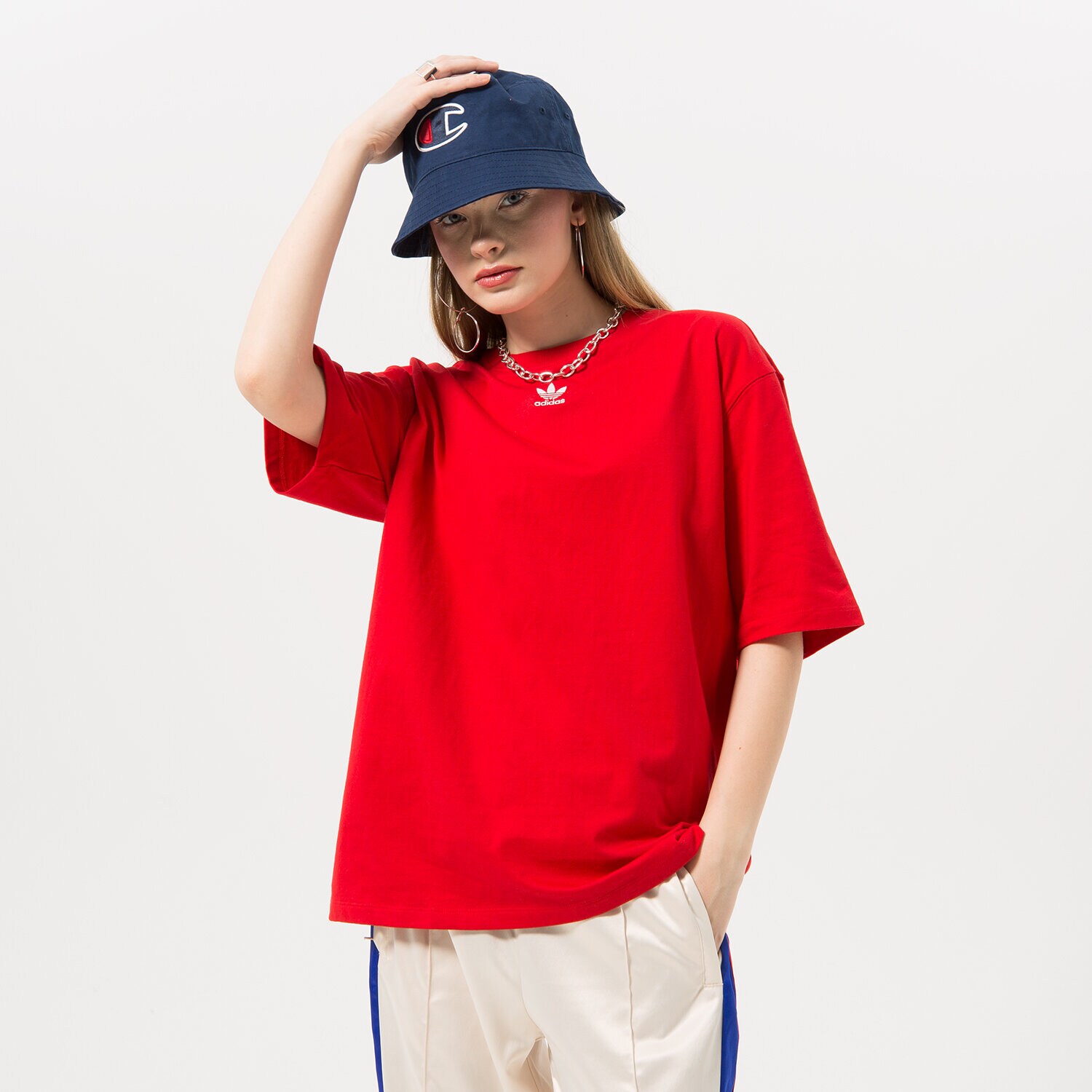 Ženske majice ADIDAS T-SHIRT IA6465 crvena